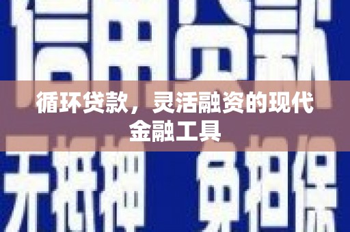 印江循环贷款，灵活融资的现代金融工具