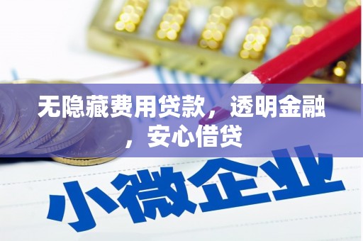印江无隐藏费用贷款，透明金融，安心借贷
