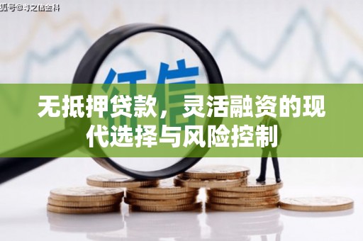 印江无抵押贷款，灵活融资的现代选择与风险控制
