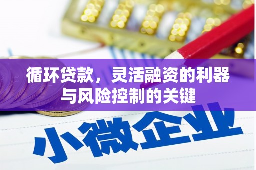 印江循环贷款，灵活融资的利器与风险控制的关键
