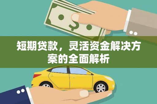 印江短期贷款，灵活资金解决方案的全面解析
