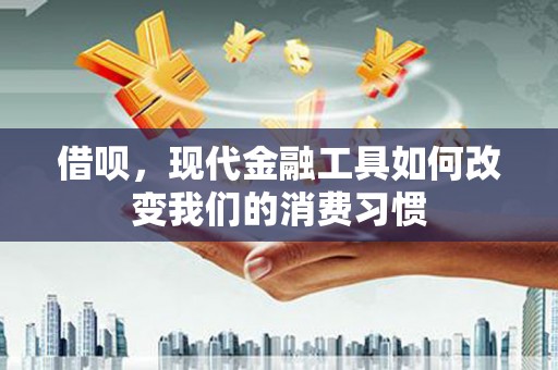 印江借呗，现代金融工具如何改变我们的消费习惯