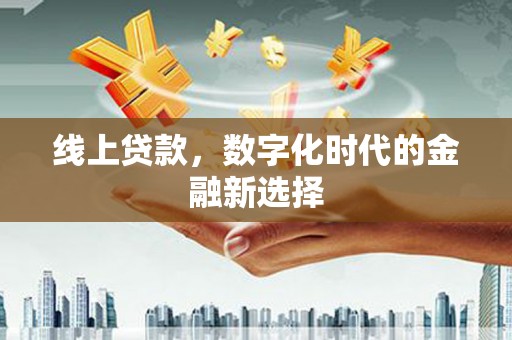 印江线上贷款，数字化时代的金融新选择