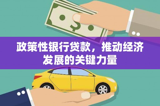印江政策性银行贷款，推动经济发展的关键力量