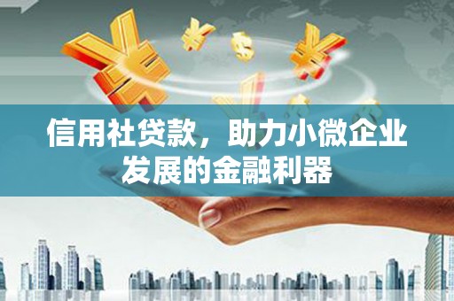 印江信用社贷款，助力小微企业发展的金融利器