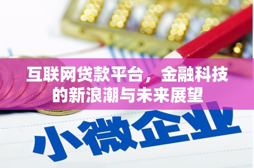 印江互联网贷款平台，金融科技的新浪潮与未来展望